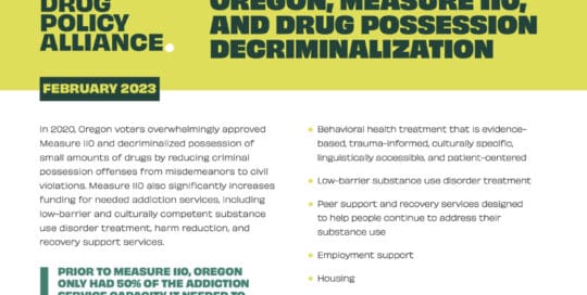 how to revise fix measure 110 portland oregon criminalization decriminalization legalization drugs addiction treatment opioids