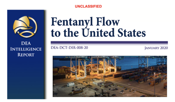 fentanyl flow into the united states dea intelligence report unclassified portland oregon